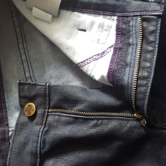 NYDJ Lift Tuck Technology Dark Wash Jeans Size 10P - Picture 5 of 14